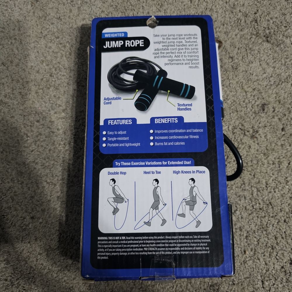 NWT PR Strength Weighted Jump Rope - Picture 2 of 4